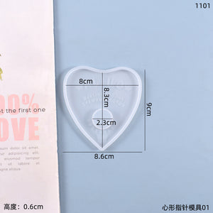 Tarot Card Game Heart shaped Pointer Mold