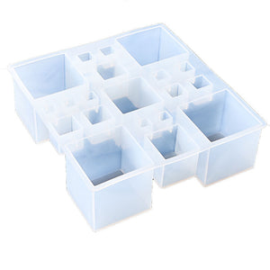 Twenty Grid Connected Cube Mold