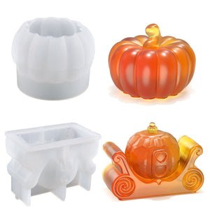 Halloween Pumpkin Silicone Mold