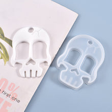 Load image into Gallery viewer, Skull Fist Clasp Silicone Mold
