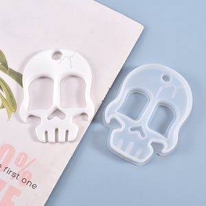 Skull Fist Clasp Silicone Mold