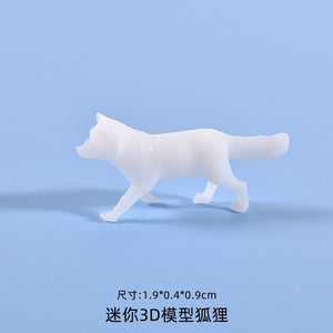 Mini 3D Animal Model Mold