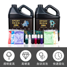Load image into Gallery viewer, 2 Gallon 1:1 Crystal Epoxy Resin Glue
