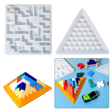 Load image into Gallery viewer, Pyramid Building Block Silicone Mold
