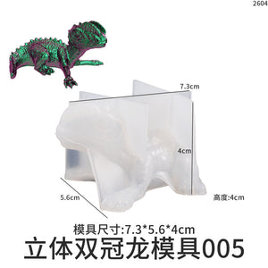 3D Dinosaur Silicone Mold