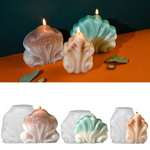 Load image into Gallery viewer, Shell Candle Silicone Mold
