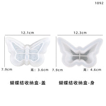 Load image into Gallery viewer, 3D Butterfly Storage Box Silicone Mold
