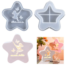 Load image into Gallery viewer, Luminous Hollow Star Storage Box Silicone Mold
