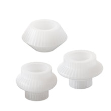 Load image into Gallery viewer, Striped Candlestick Mold
