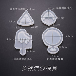 Multi-shaped Quicksand Pendant Mold