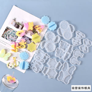 Multiple Straw Decoration Mold