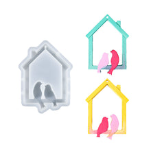 Load image into Gallery viewer, Bird Door Frame Hanging Wind Chime Pendant Silicone Mold
