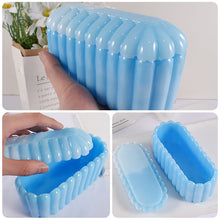 Load image into Gallery viewer, Oval Stripe Storage Box Mold

