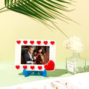 Simple European Love Photo Frame Silicone Mold