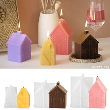 Load image into Gallery viewer, 3D House Candle Silicone Mold
