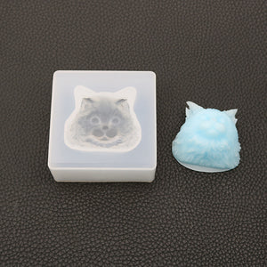 4 Emoji Bear Cat and Dog Mold