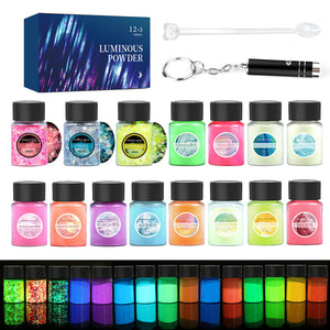 12 Colors High Luminous Powder