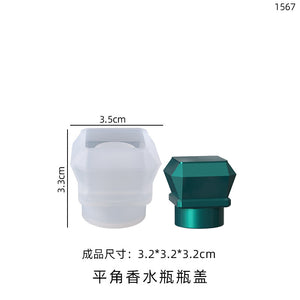 Small Cut Face Perfume Spray Bottle Silicone Mold