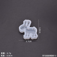 Load image into Gallery viewer, Animal Little Cat Music Notes Snowflake Dolphin Hippo Pendant Mold
