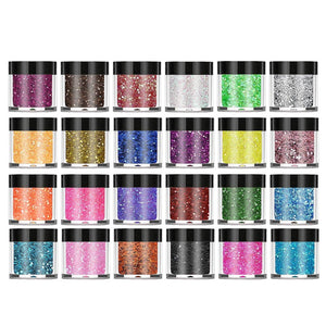 24 Color Gradient Glitter