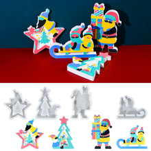 Load image into Gallery viewer, Santa Claus 3D Quicksand Mold
