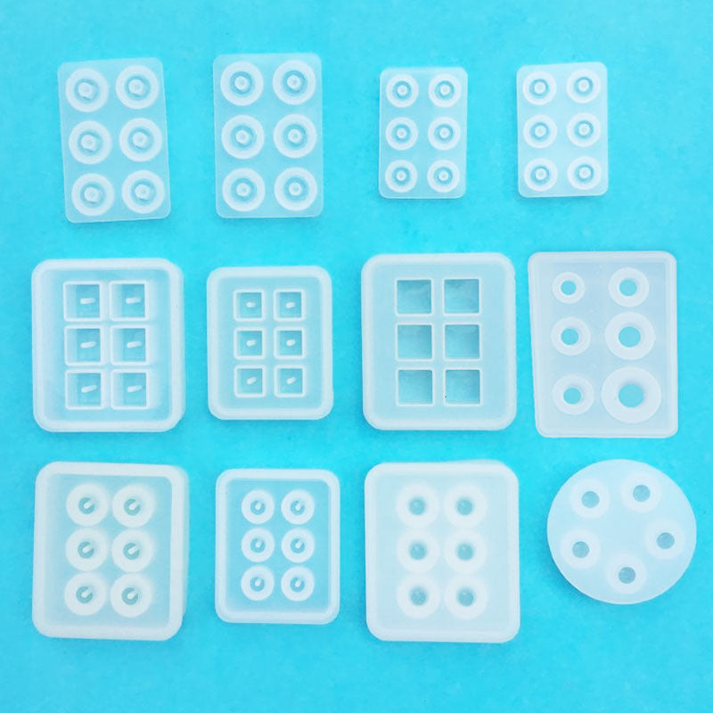 Beads Silicone Mold with Holes