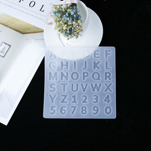 English Alphabet Number Mold