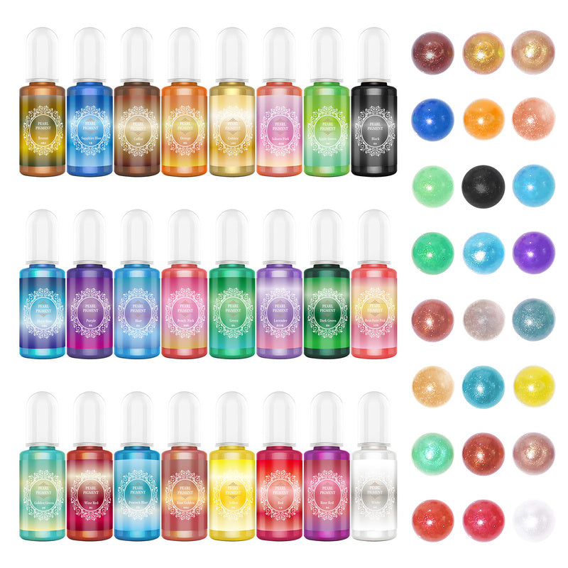 24 Colors Pearl Pigment