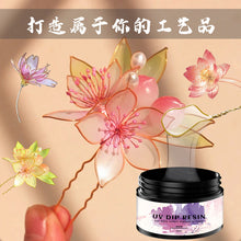 Load image into Gallery viewer, Wire Mesh Flower Materials UV Dip Resin
