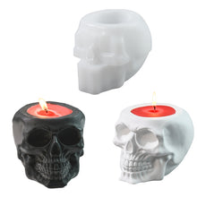 Load image into Gallery viewer, Halloween Skull Storage Candle Cup Mold
