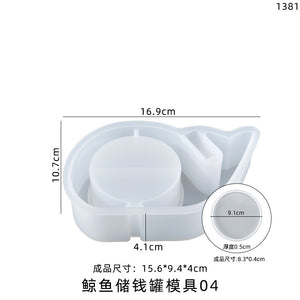 Animal Box Money Storage Tank Silicone Mold