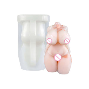 Human Candle Mold