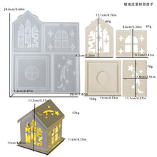 Load image into Gallery viewer, Love Peace Dove House Candle Holder Silicone Mold
