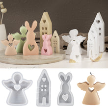 Load image into Gallery viewer, Love Angel House Rabbit Mold
