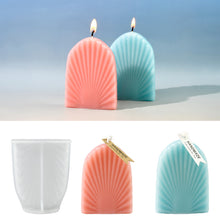 Load image into Gallery viewer, Fan-shaped Shell Candle Mold
