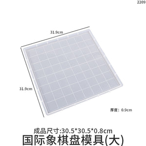 Chess Board and Pieces Mold