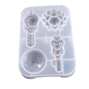 Fairy Wand Princess Magic Array Silicone Mold