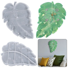 Load image into Gallery viewer, Big Tree Leaf Clock Plate Silicone Mold
