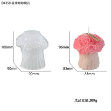 Load image into Gallery viewer, 3D Hand-held Flower Candle Mold
