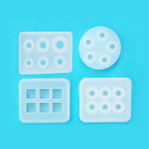 Beads Silicone Mold with Holes