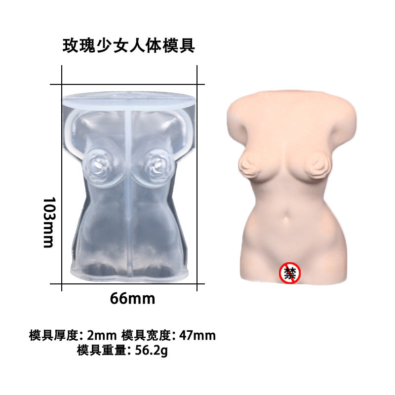 Gypsum Girl Body Mold