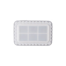 Load image into Gallery viewer, Rectangular Beaded Edge Storage Tray Mold
