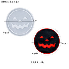 Load image into Gallery viewer, Halloween Series Funny Face Expression Coaster Mold
