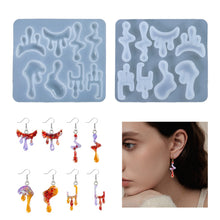 Load image into Gallery viewer, Lava Liquid Earring Pendant Silicone Mold
