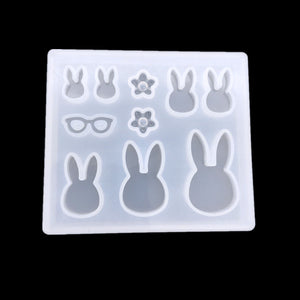 Rabbit Cat Pendant Molds