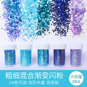 UV Glue Gradient Glitter