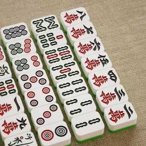 Mahjong All Color Thirteen Thirty Eight Flower Plaque Silicone Mold