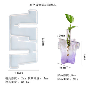 Hydroponic Test Tube Vase Mold