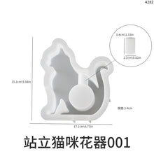 Load image into Gallery viewer, Film Kitten Series Vase Silicone Mold Set
