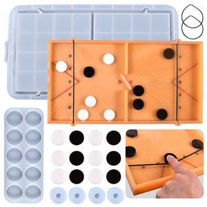 Parent-child Interactive Board Game Bullet Chess Silicone Mold